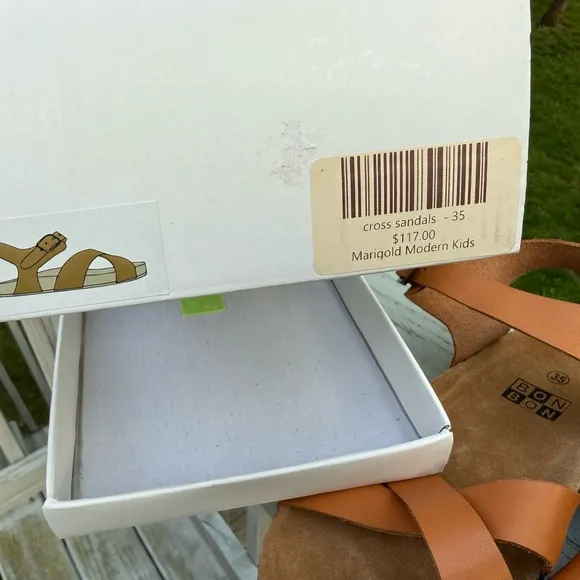 Kids Tan Sandals