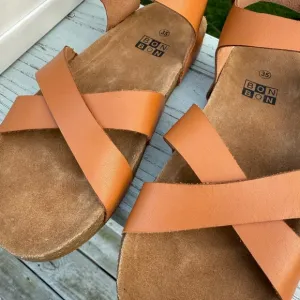 Kids Tan Sandals