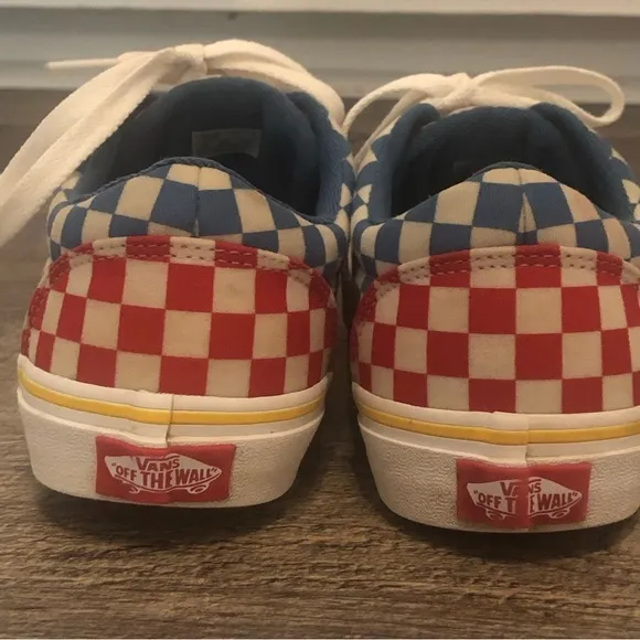 Kids' Vans Doheny Checkered Skate Shoes Size Youth 6 EUC