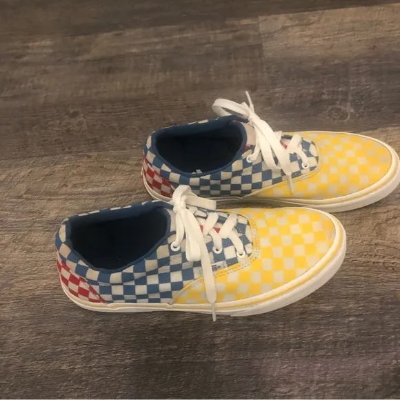 Kids' Vans Doheny Checkered Skate Shoes Size Youth 6 EUC