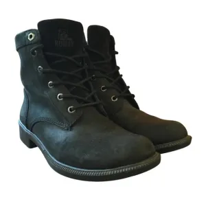 Kodiak Original All Season Waterproof Boots Womens 8 Black Leather Lace Up Ankle