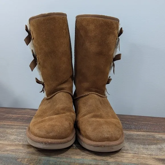KOOLABURRA BY UGG Victoria Tall Women's 1015875 Size 8 Chestnut EU 39 UK 6
