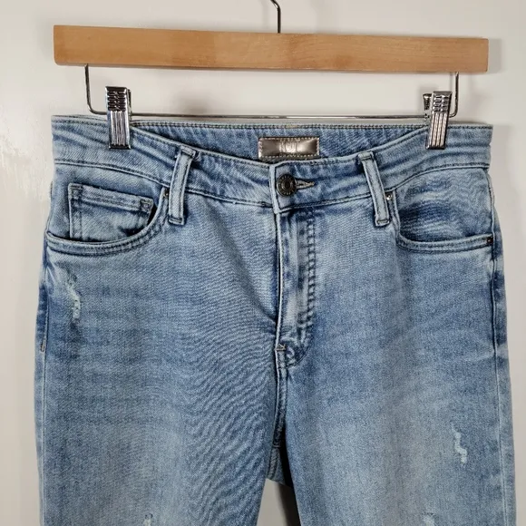 Kut From The Kloth Kelsey Fab Ab Ankle Flare Jeans Size 2