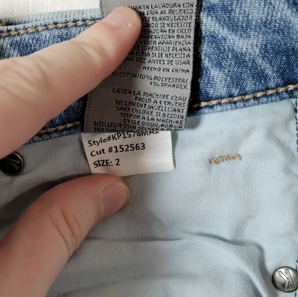 Kut From The Kloth Kelsey Fab Ab Ankle Flare Jeans Size 2