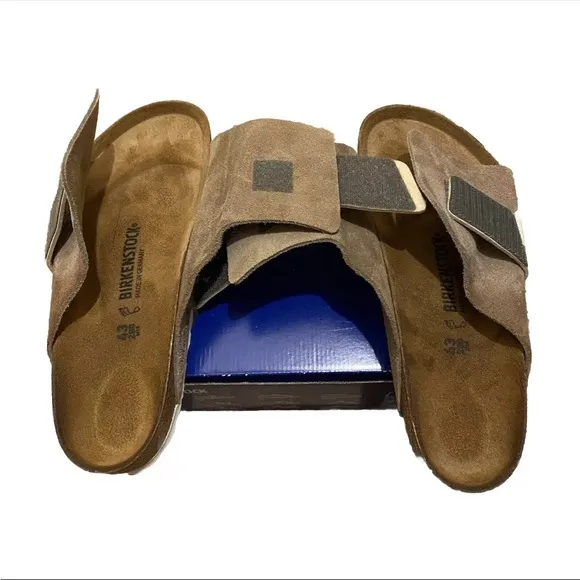 Kyoto Suede Camo Slide Sandals