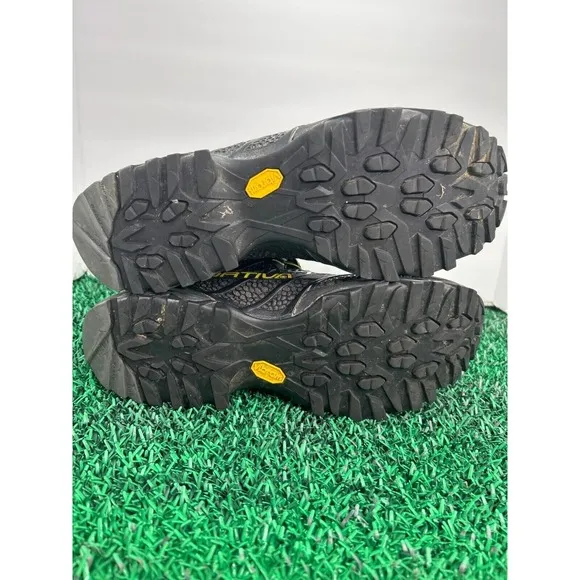 La Sportiva Ultra Raptor Mid II GTX Hiking Boots Waterproof Black Yellow sz 10.5