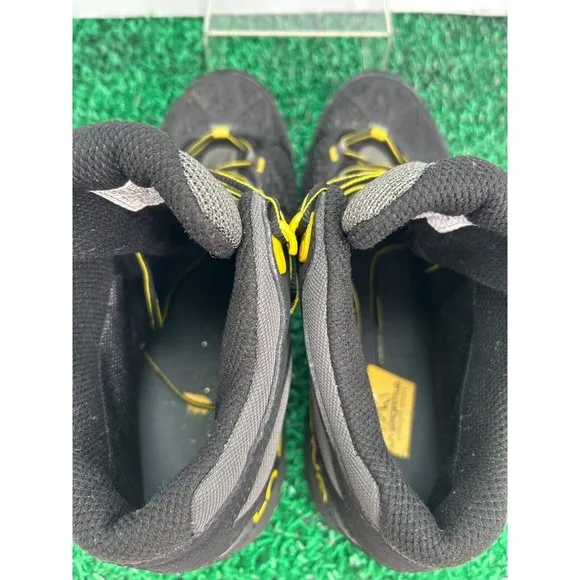 La Sportiva Ultra Raptor Mid II GTX Hiking Boots Waterproof Black Yellow sz 10.5