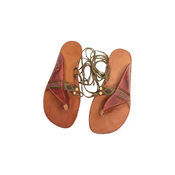 Lace Up Gladiator Sandals Size 43 EU/ 10.5-11 US
