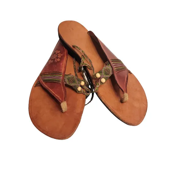 Lace Up Gladiator Sandals Size 43 EU/ 10.5-11 US