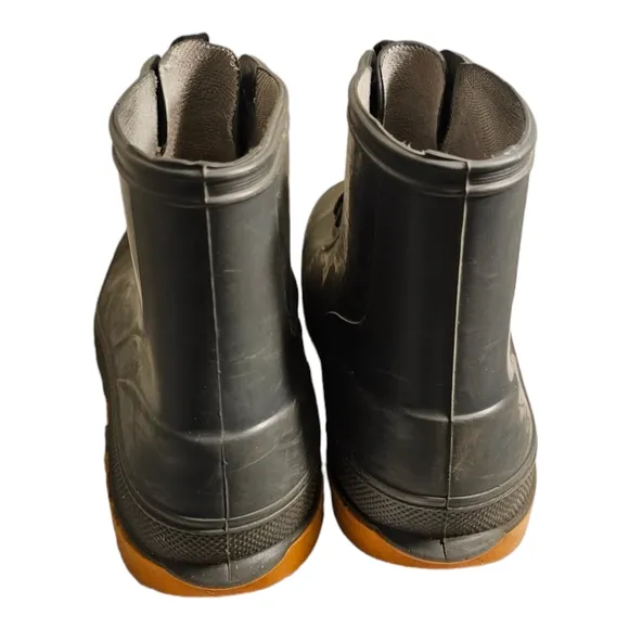 LACROSSE Ansi Z41 PT99 Safety Steel Toe Rubber Work Boots Men's Size 10 Gray