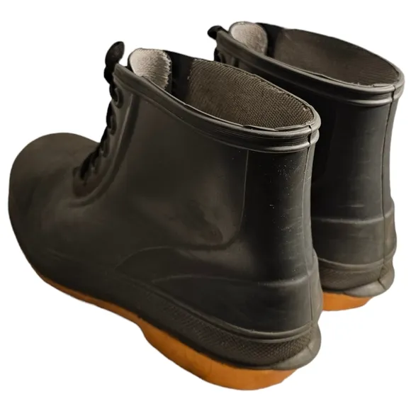 LACROSSE Ansi Z41 PT99 Safety Steel Toe Rubber Work Boots Men's Size 10 Gray
