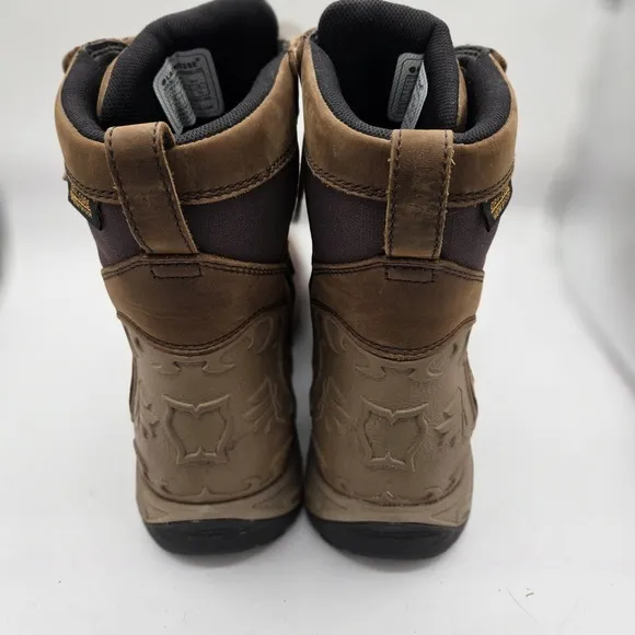 LACROSSE Size 10.5 ATLAS 8&quot; BROWN HUNT OUTDOOR BOOTS 572110 Waterproof Leather‎