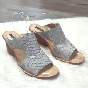 LAFAYETTE 148 New York Cassidee Snake Leather Sandals