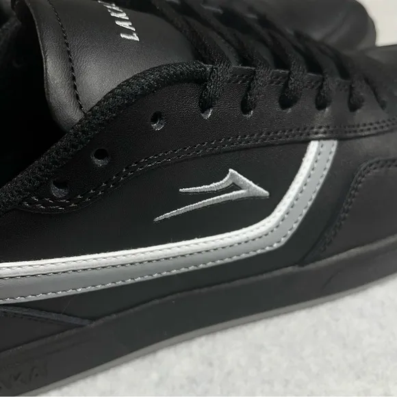 Lakai Terrace Skate Sneakers Griffin Gass Mens 11 Black Leather Inspired Shoes