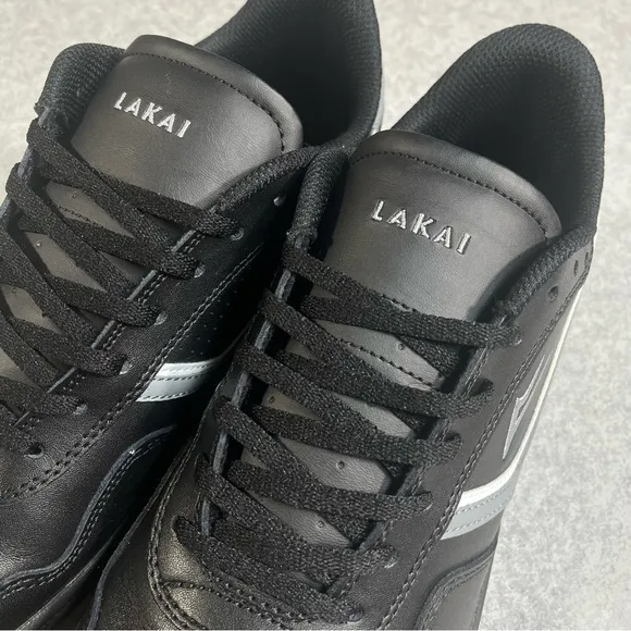 Lakai Terrace Skate Sneakers Griffin Gass Mens 11 Black Leather Inspired Shoes