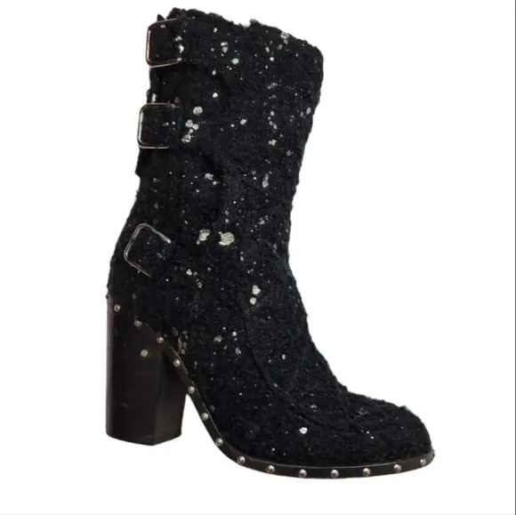 LAURENCE DACADE‎ MOTO BIKER BOOTS