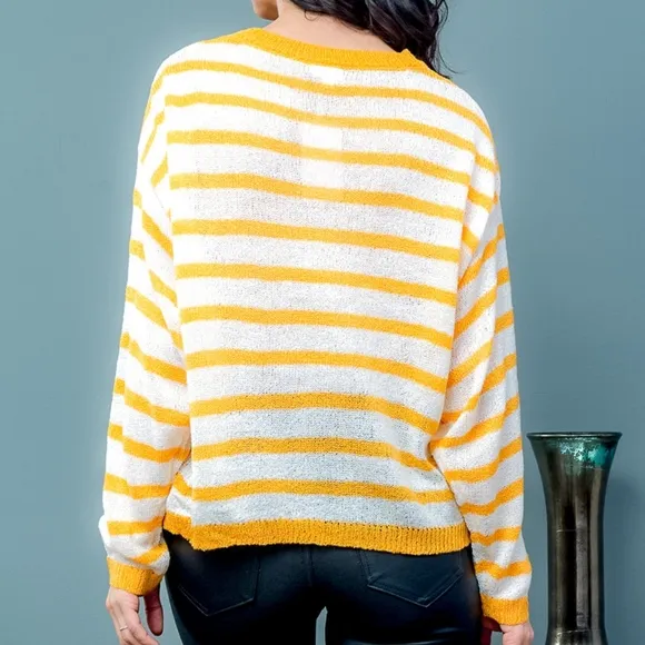 Lemon Twist Sweater