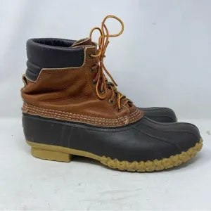 L.L. Bean Men’s 10 Brown Tumbled Leather Outdoor Boots