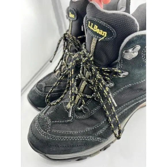 l.l. bean tek 2.5 primaloft women waterproof 258269 hiking boots size 9.5 black