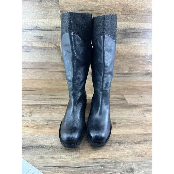 L.L. Bean Women’s Deerfield Leather/Wool Boots size 11