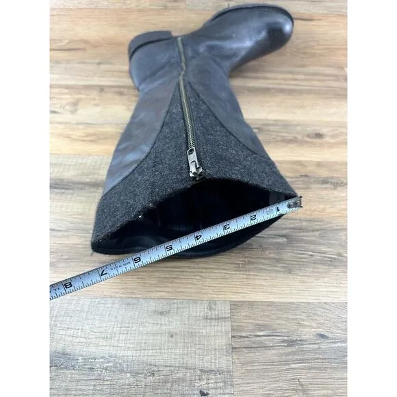 L.L. Bean Women’s Deerfield Leather/Wool Boots size 11