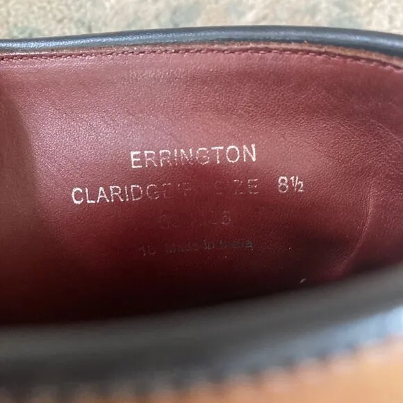 Loake Men’s UK 8.5 US 9.5 Errington Tan Brown Leather Ankle Brogues Boots Shoes