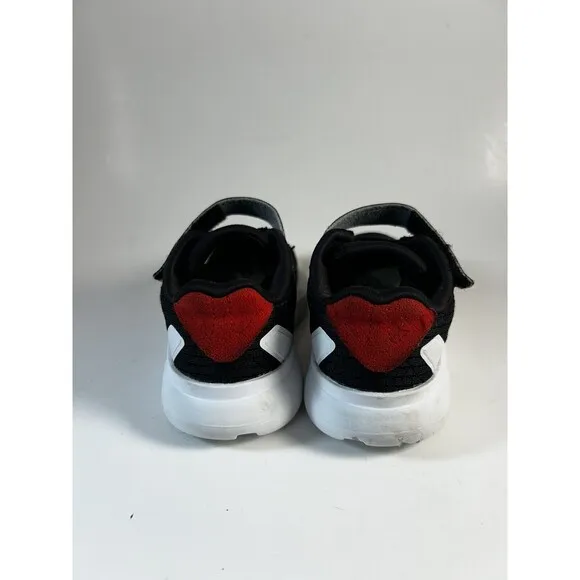 Lot Of 3 Pair Kids Adidas Shoes Duramo Racer Black Blue Kids Size 8