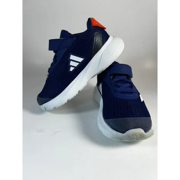 Lot Of 3 Pair Kids Adidas Shoes Duramo Racer Black Blue Kids Size 8