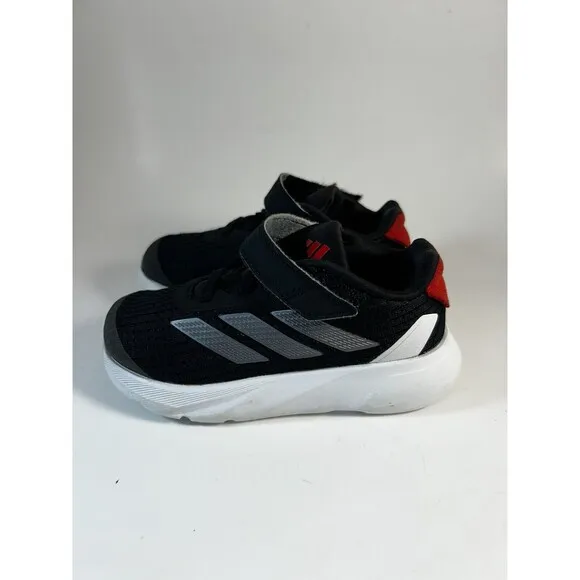 Lot Of 3 Pair Kids Adidas Shoes Duramo Racer Black Blue Kids Size 8