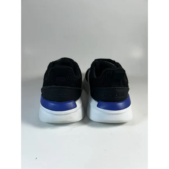 Lot Of 3 Pair Kids Adidas Shoes Duramo Racer Black Blue Kids Size 8
