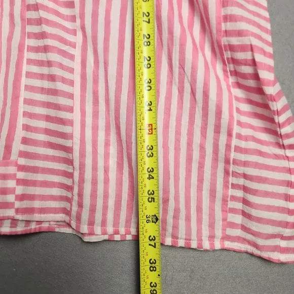 Love Tomas By Emerson Fry Caftan Womens OS Pink Stripe Tuckernuck Exclusive NWT