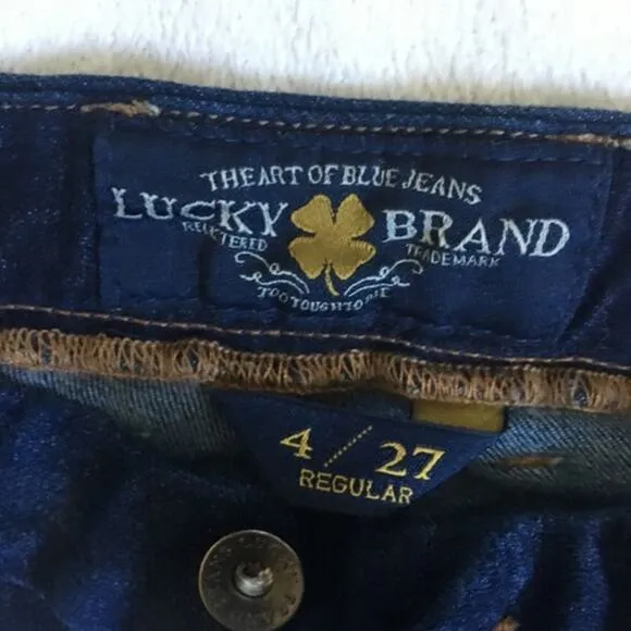 Lucky Brand Dark Blue 'The Sweet Jean' Boot Jeans | Sz 27
