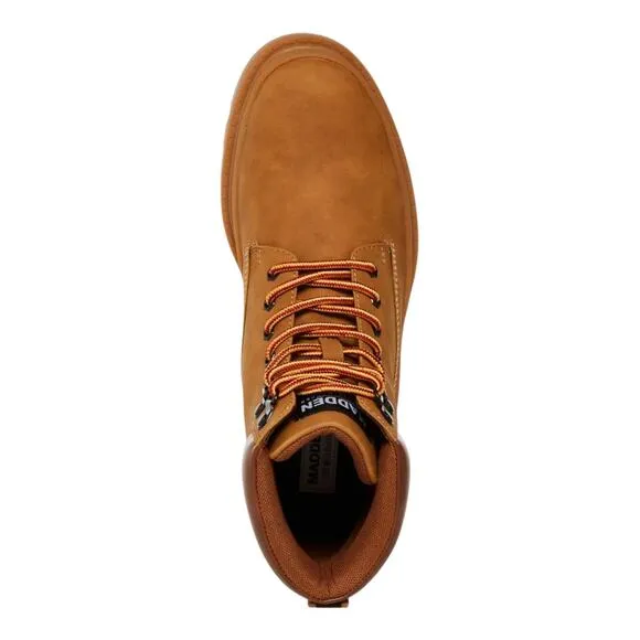 Madden Steve Madden Men's Glixxo Combat Work Boots Tan Size 10