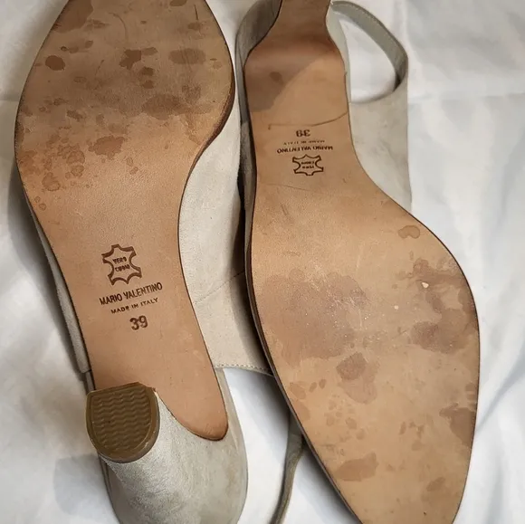 Mario Valentino Women's Cream Shoes