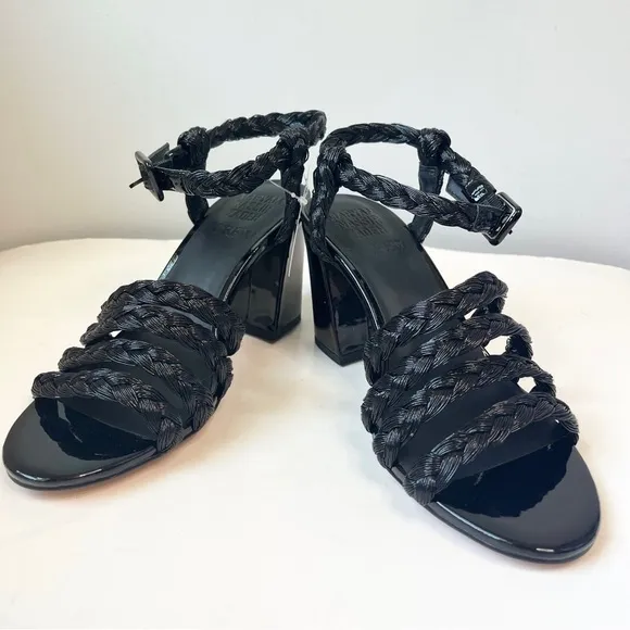 Maryam Nassir Zadeh x J. Crew Black Heeled Sandals