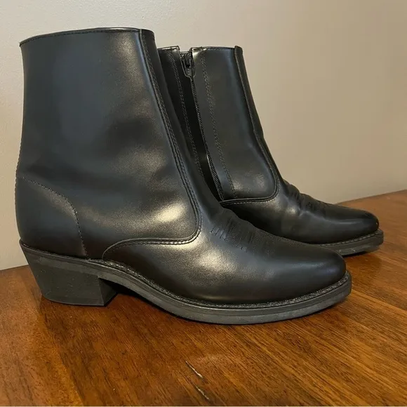 Mastersons boot company Men’s  OIL- CHEMICAL RESISTANT WORK BOOTS LEATHER Upper