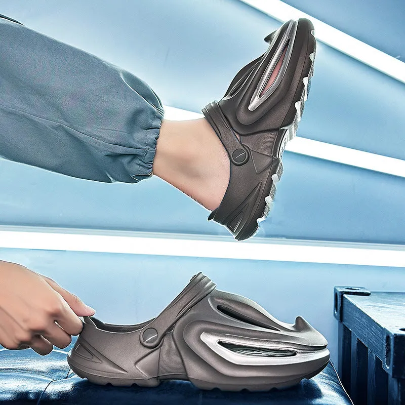 men's beach shoes, men's shark sandals, men's bath shoes, men's sandals
