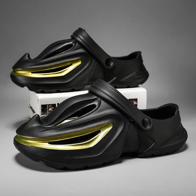 men's beach shoes, men's shark sandals, men's bath shoes, men's sandals