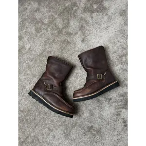Mens Boots Wood n' Stream 6005 Flyway Red Oak Men's 8.5M‎ Waterproof Leather