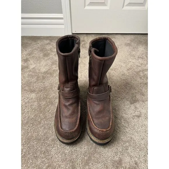 Mens Boots Wood n' Stream 6005 Flyway Red Oak Men's 8.5M‎ Waterproof Leather