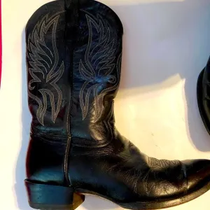 Men’s Corral Leather Black Boots Size 11EE