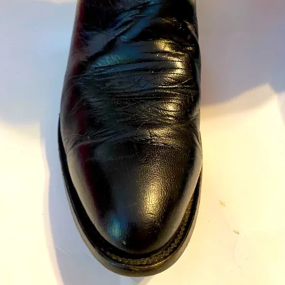 Men’s Corral Leather Black Boots Size 11EE
