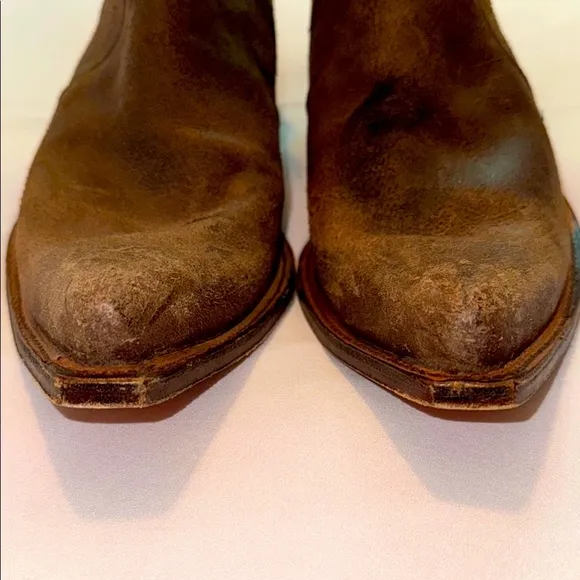 Men’s Cowboy Boots with Pointed Toe, Size 13