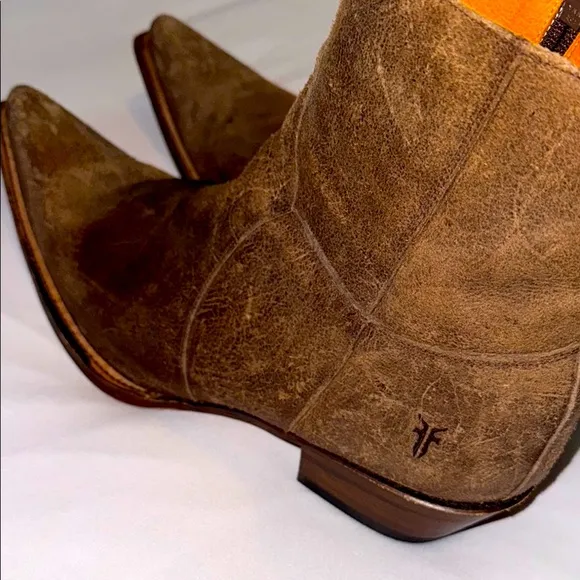 Men’s Cowboy Boots with Pointed Toe, Size 13