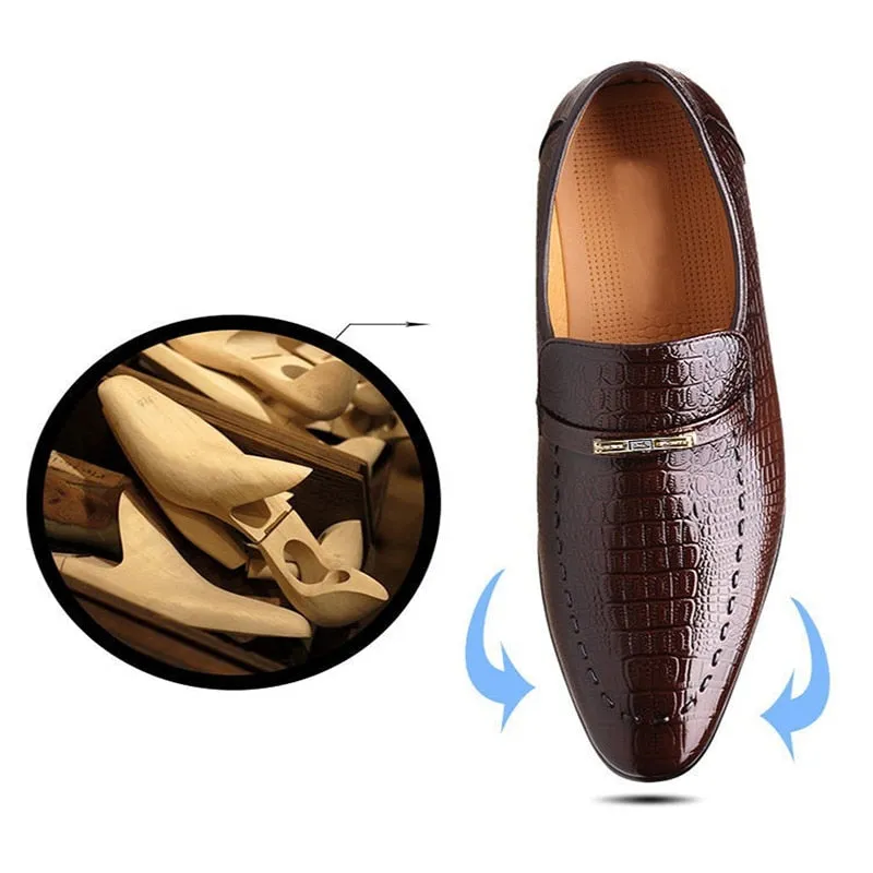 Men's Crocodile Casual Shoes