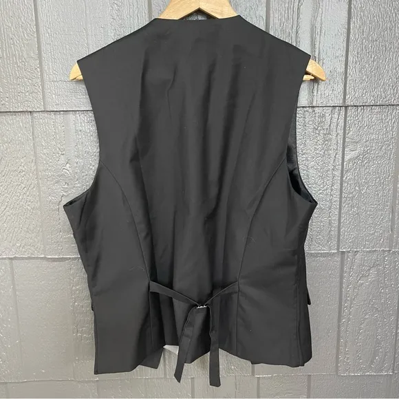 Men's Layered Suit Vest Business Dress Vests Formal Wedding Waistcoat Slim Fit