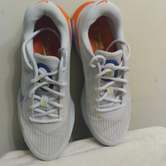 Mens Nike HJ9290-085 Gray and Blue Athletic Shoes Size 9.3