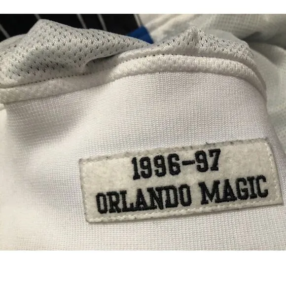 Men's Orlando Magic Mitchell &amp; Ness Black Hardwood Classics 75th Anniversary Set