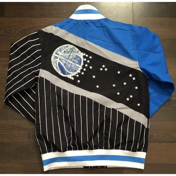 Men's Orlando Magic Mitchell &amp; Ness Black Hardwood Classics 75th Anniversary Set