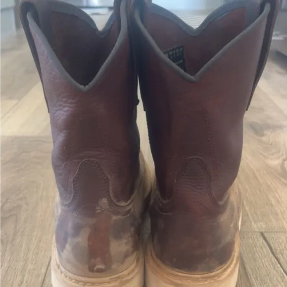 Mens Red Wing Steel Toe Work Boots size 9 wide ( Irish setters )
